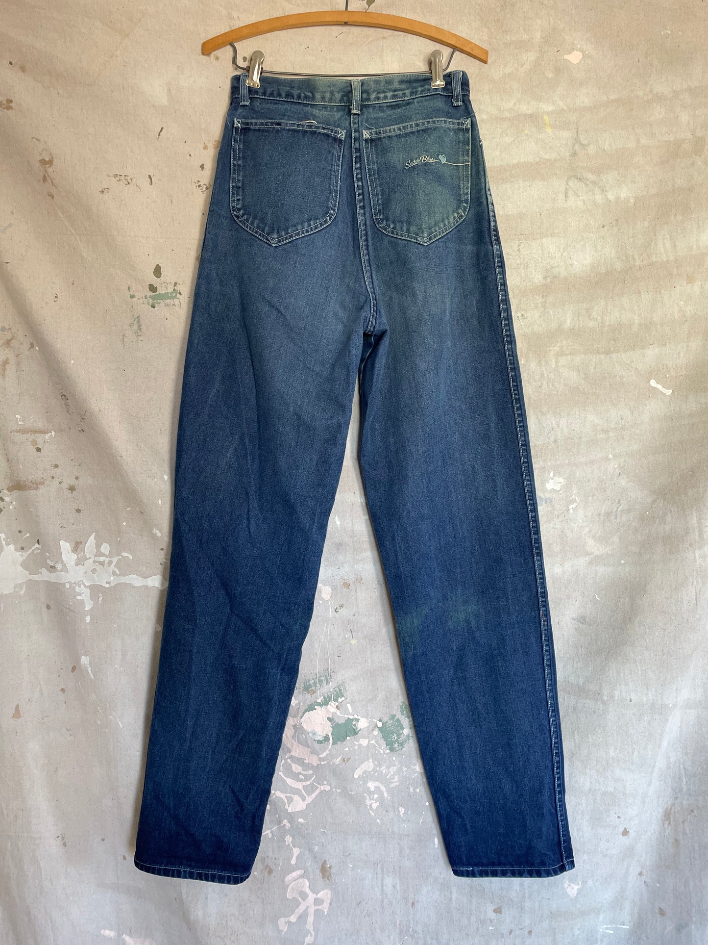 80s High Waist Seattle Blues Jeans