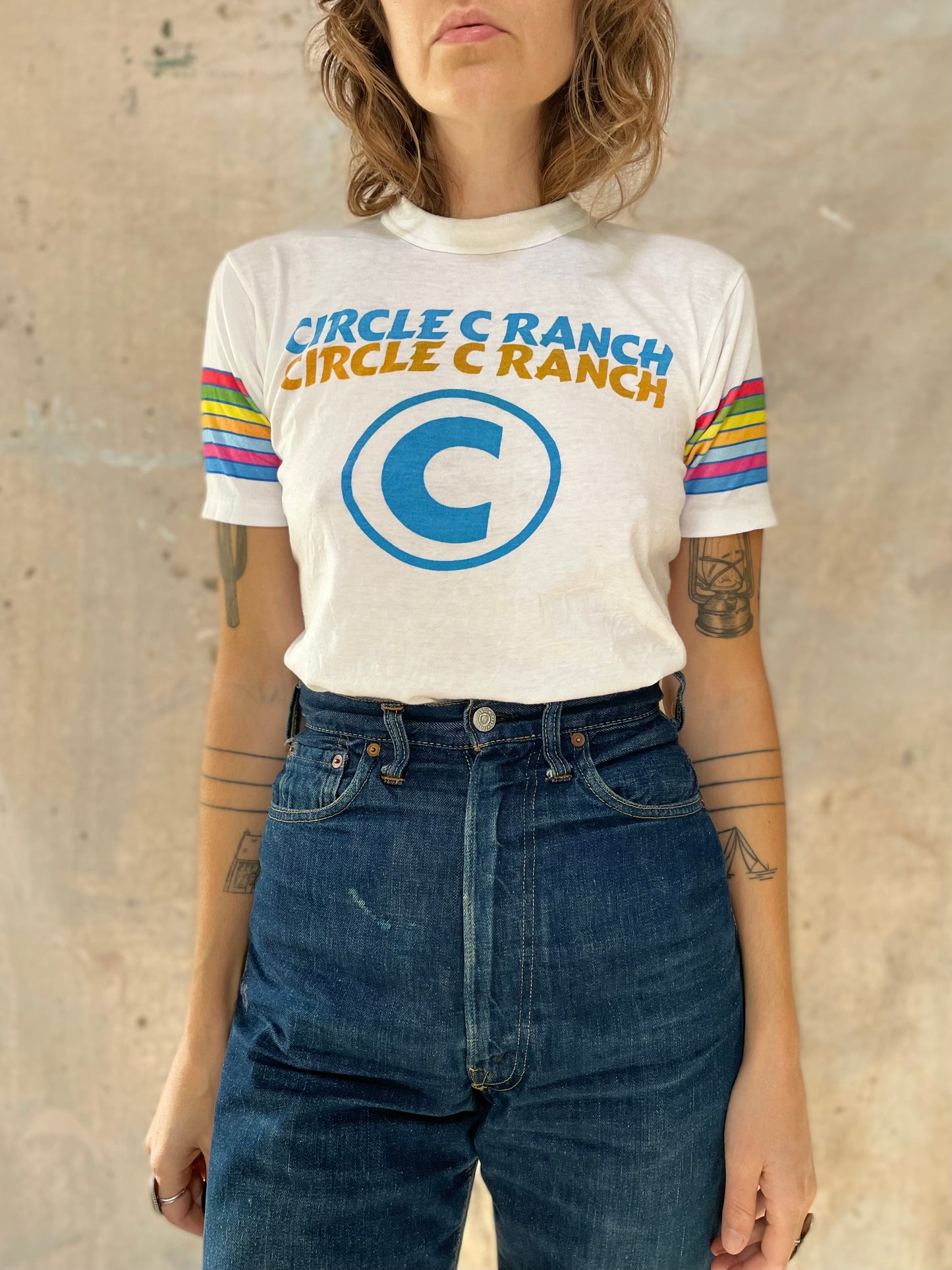80s Circle C Ranch Tee