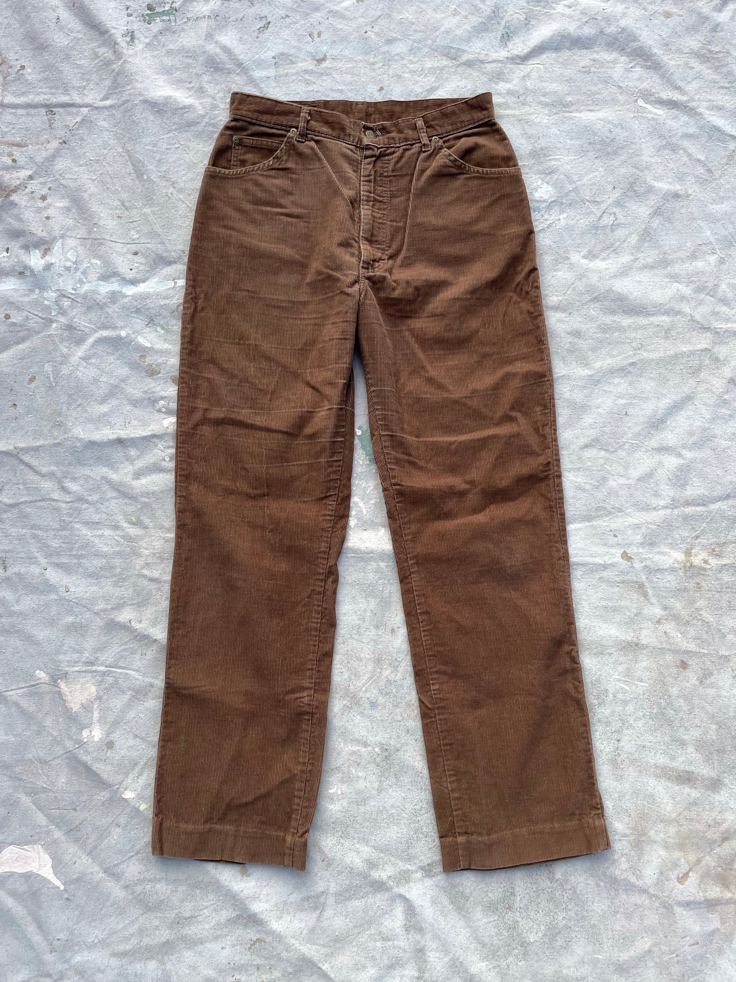 70s/80s Milk Chocolate Brown Lee Corduroy Pants