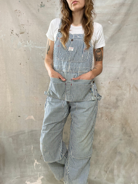 60s Big Mac Express Stripe Overalls