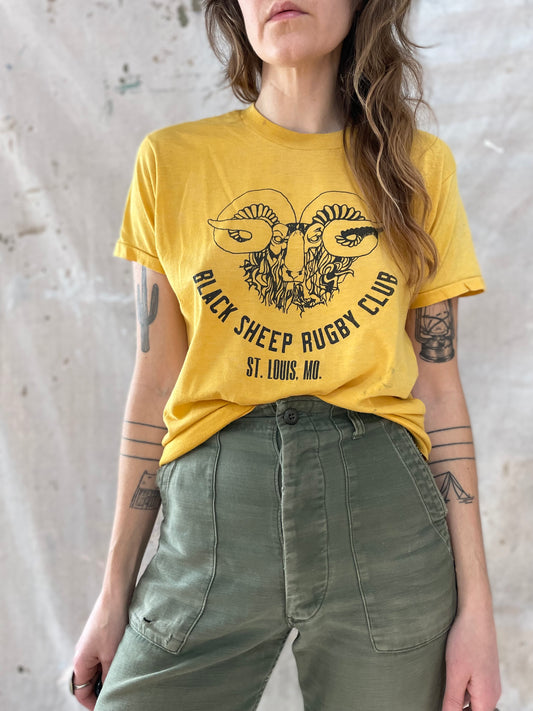 70s/80s Black Sheep Rugby Club, St. Louis, Missouri Tee