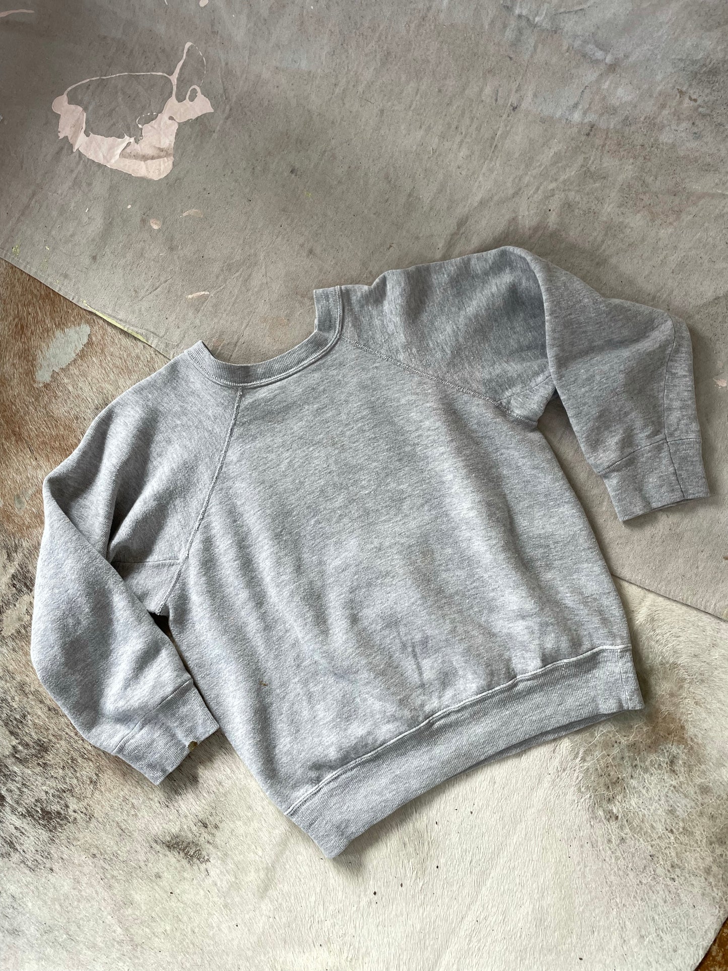 Champion Heather Grey Pullover Sweatshirt