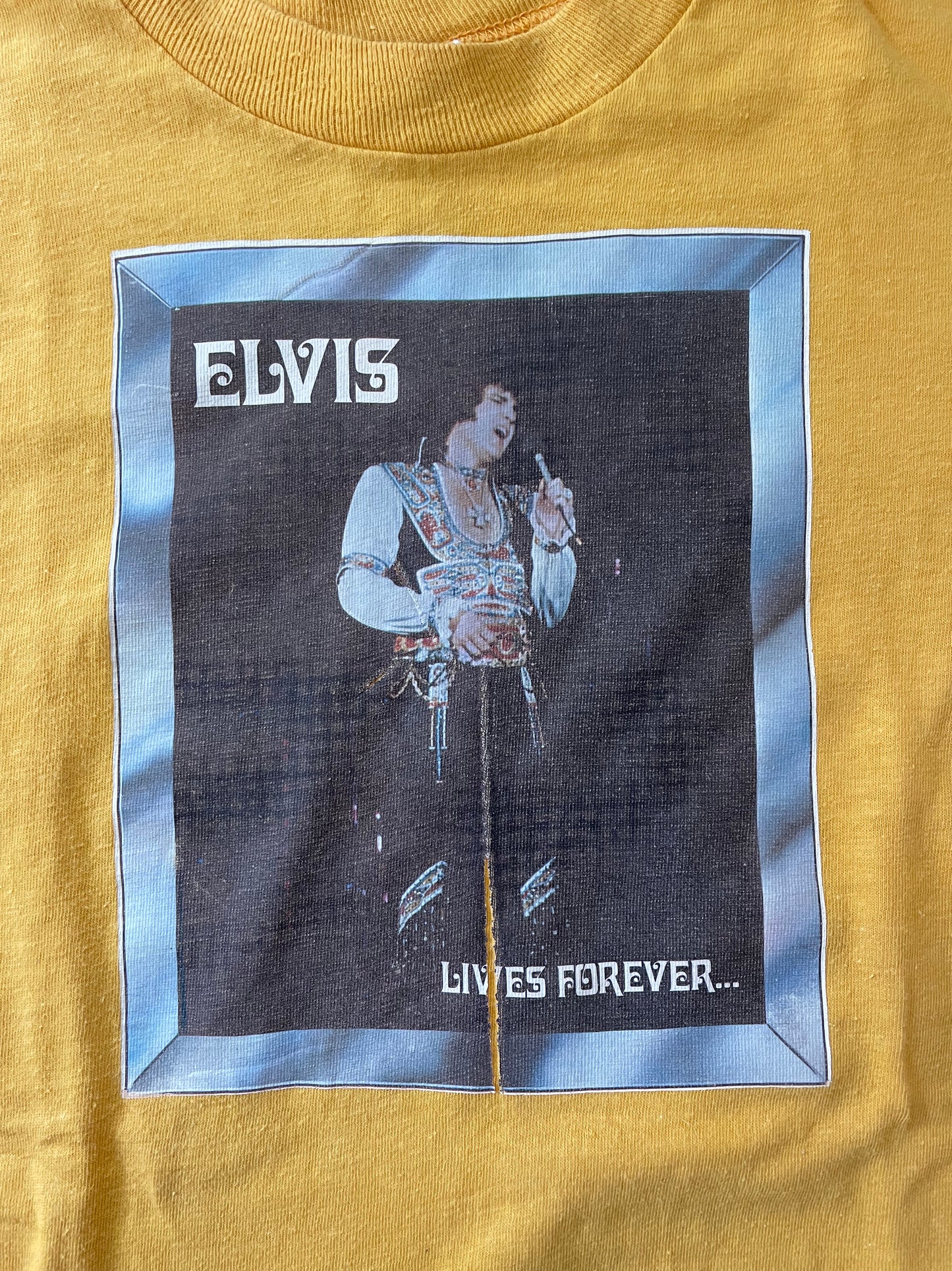 70s Elvis Lives Forever Tee