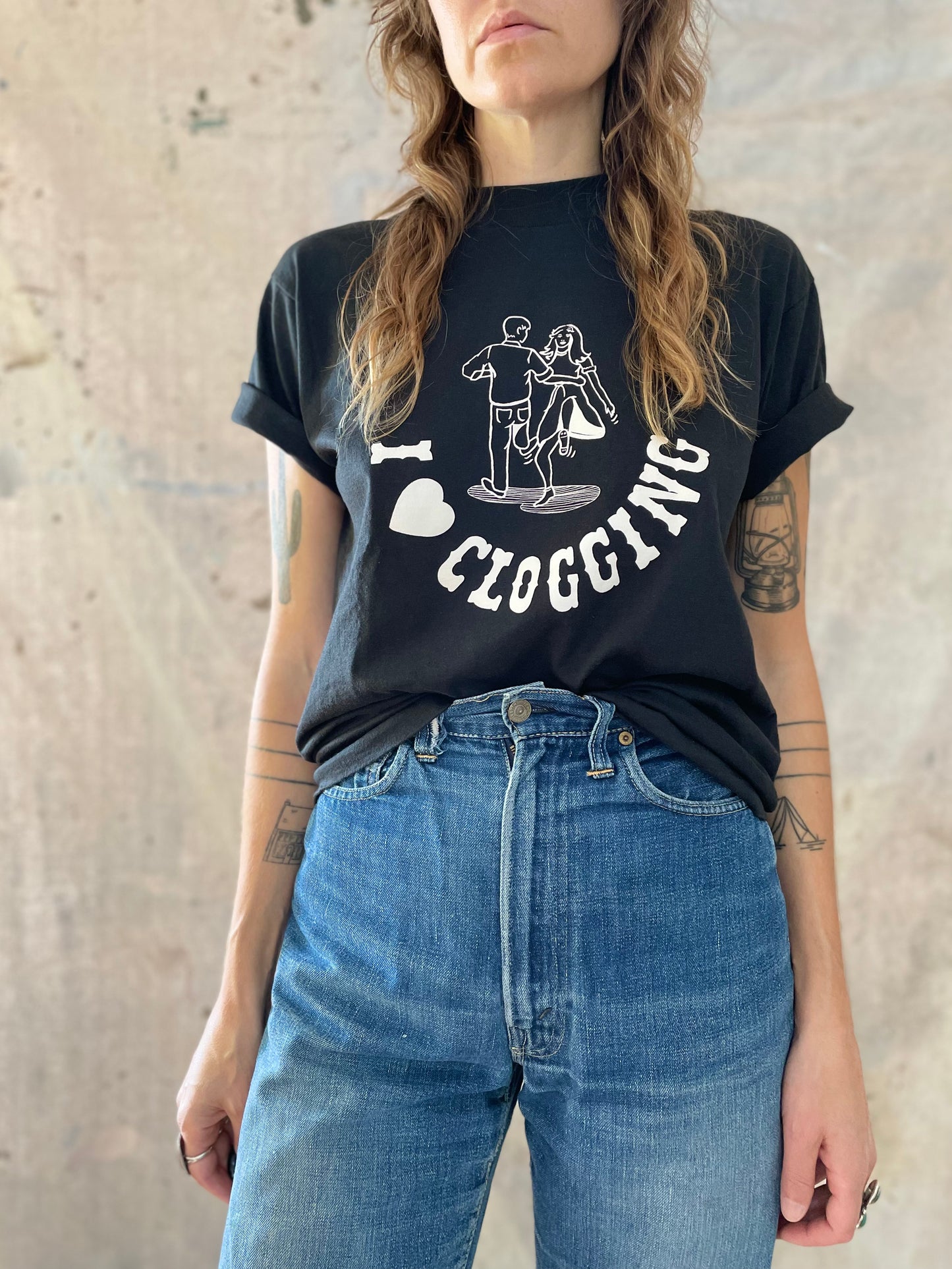 90s I Love Clogging Tee