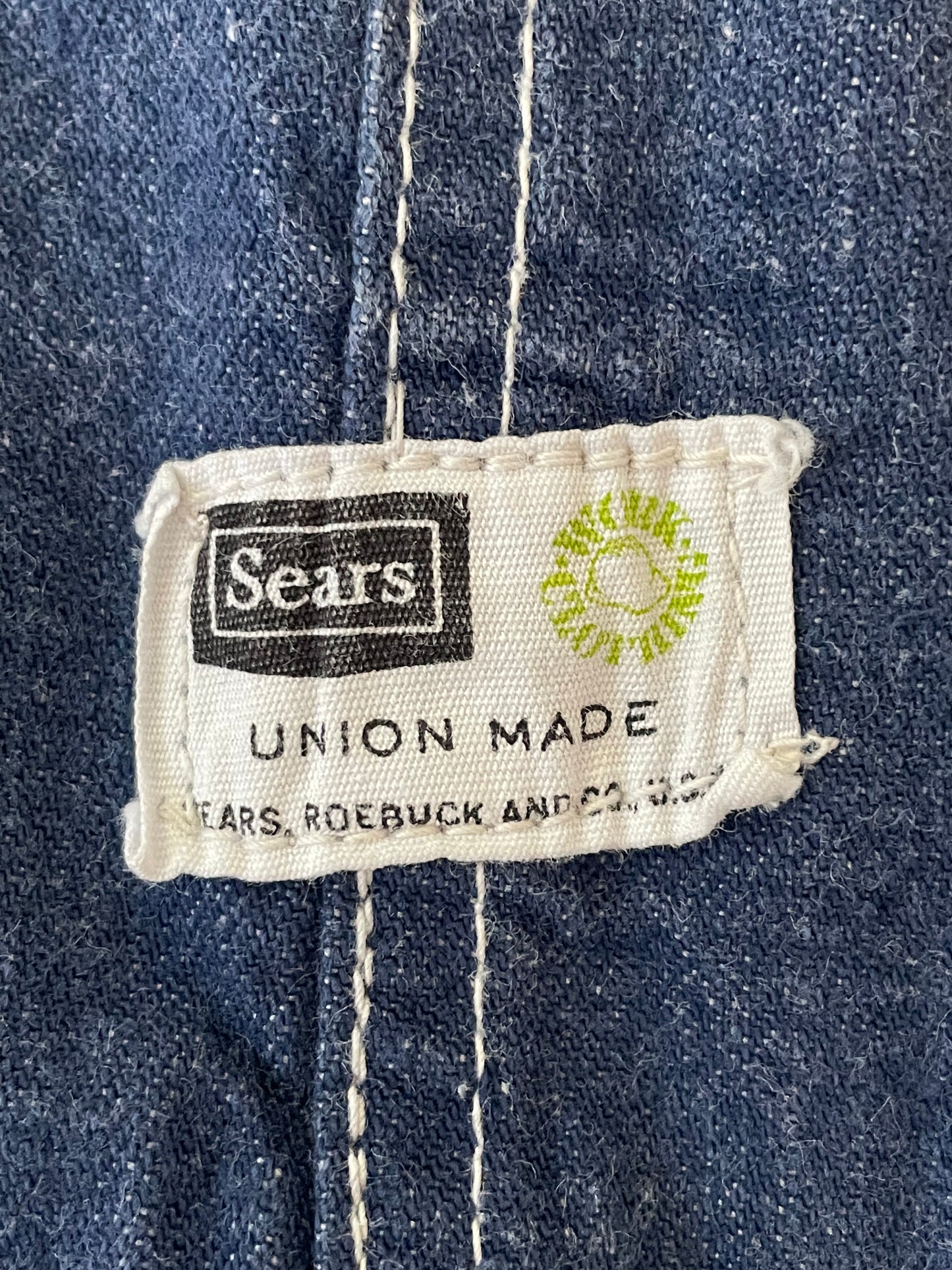 70s/80s Sears Roebuck Dark Wash Overalls