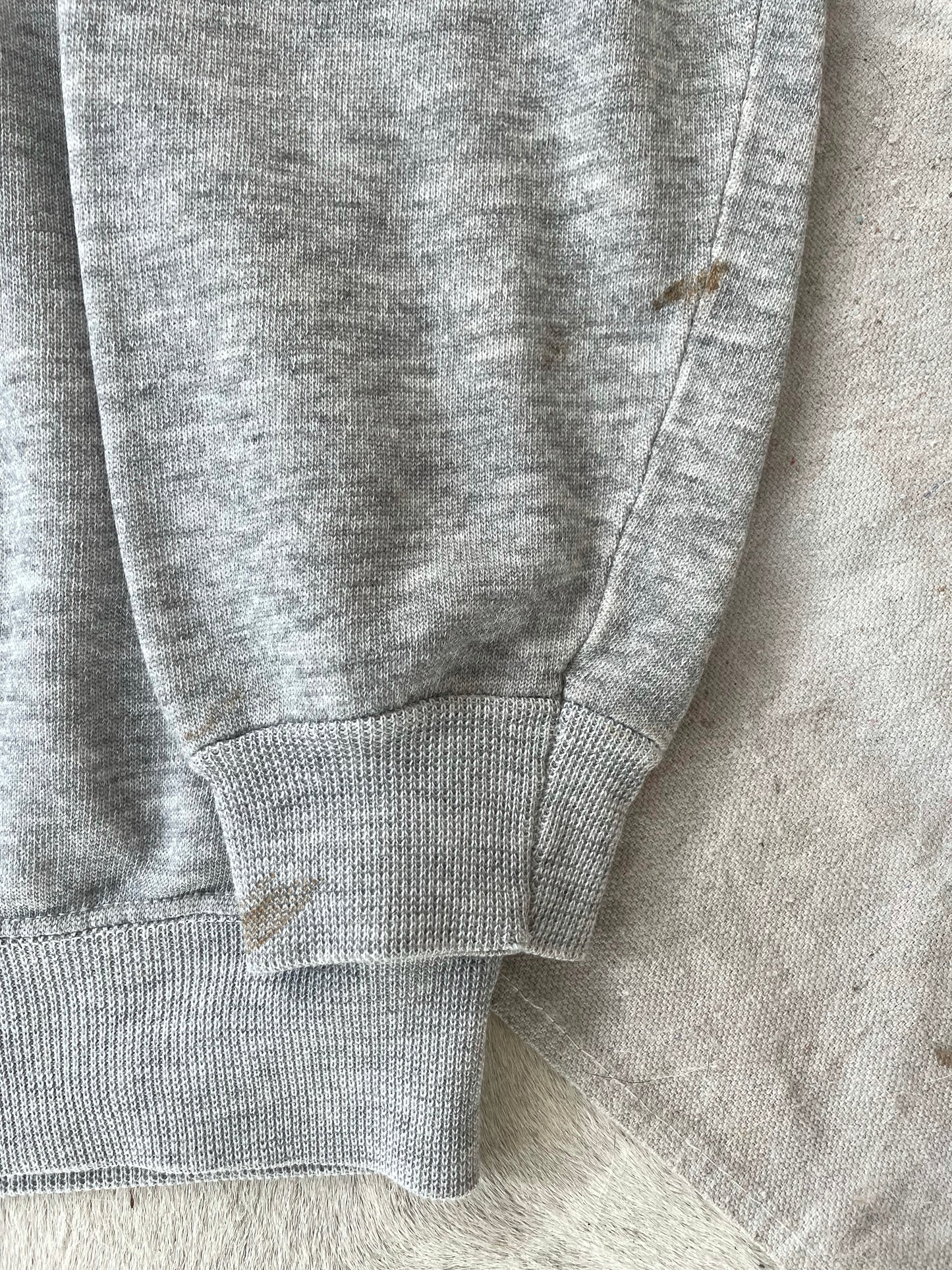 80s/90s Blank Grey Hanes Sweatshirt