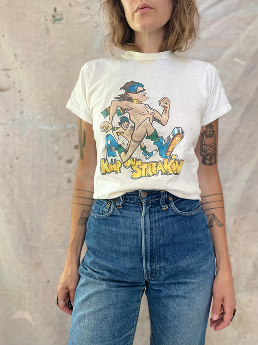 70s Keep On Streakin Tee