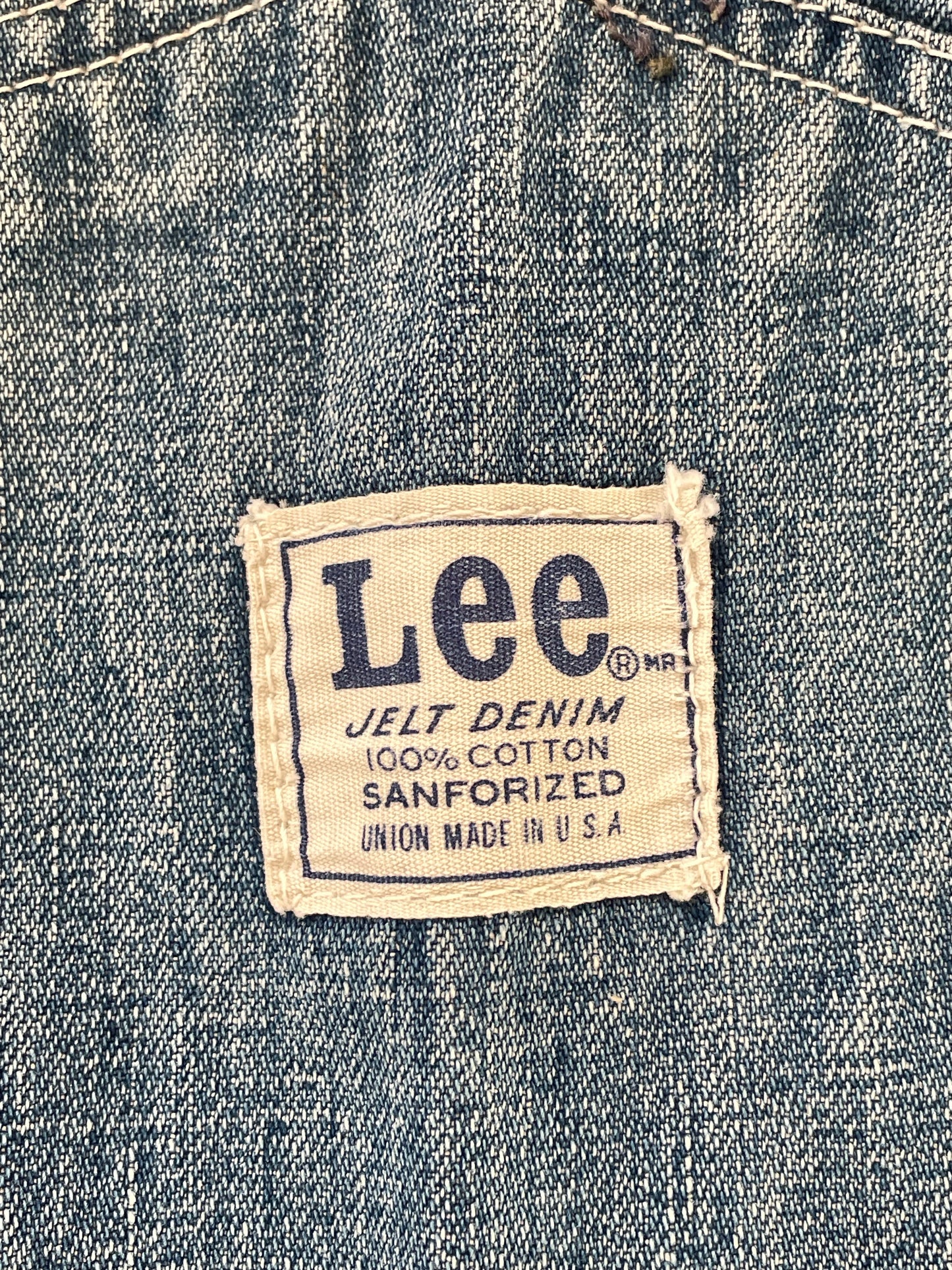 60s Lee Jelt Denim Overalls