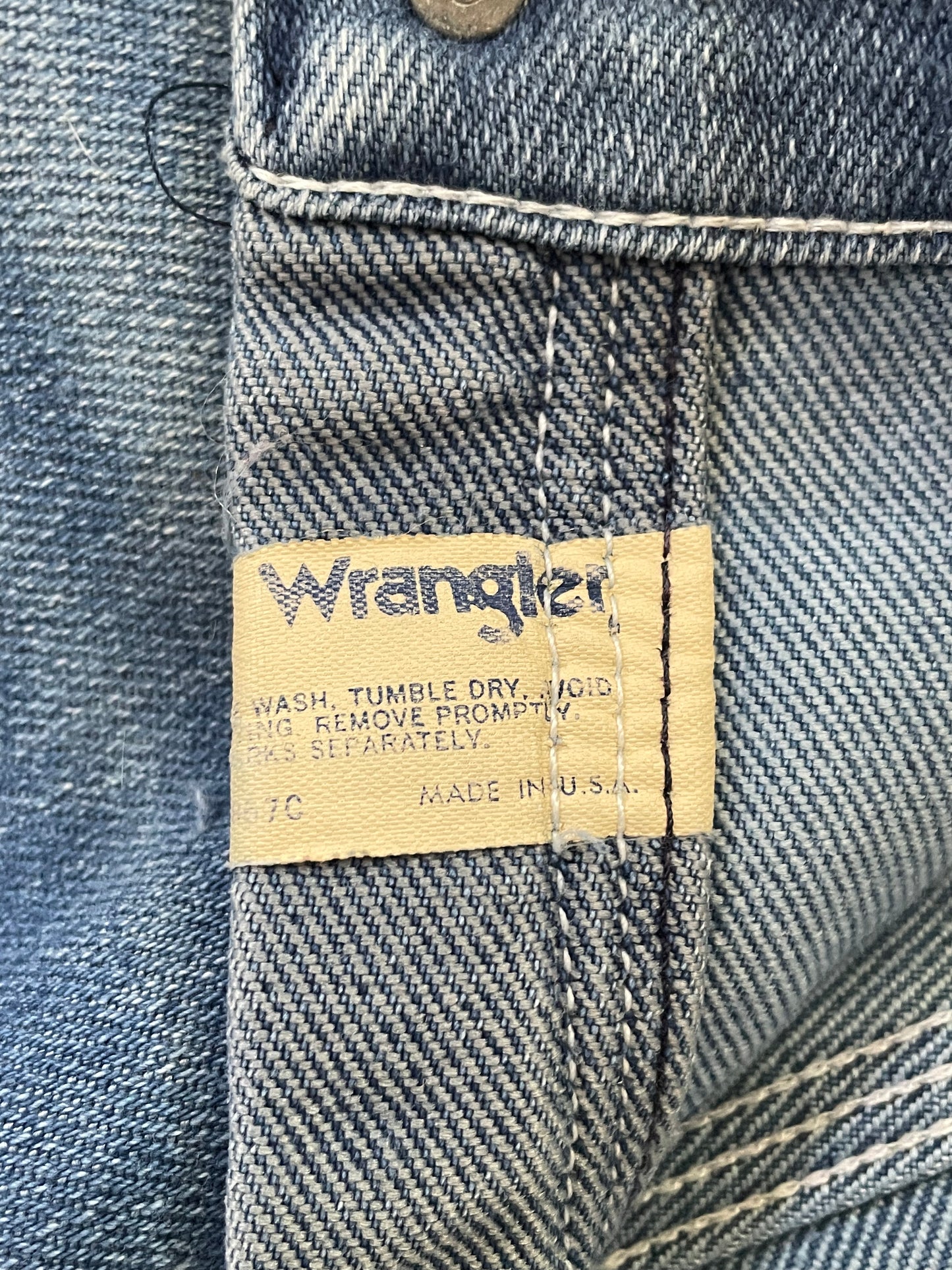 80s Distressed Wrangler Jeans