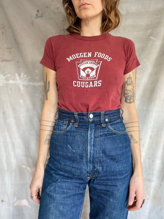 80s Moegen Foods Cougars Tee