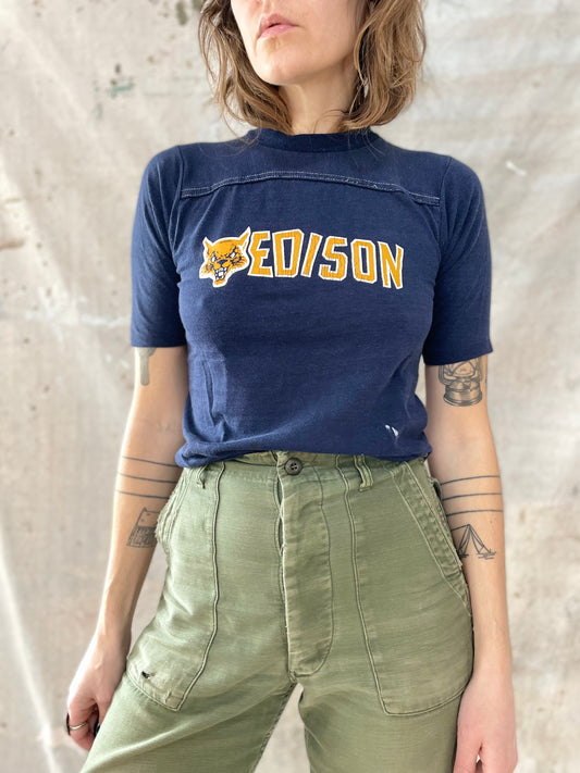 70s Edison Bobcats Tee