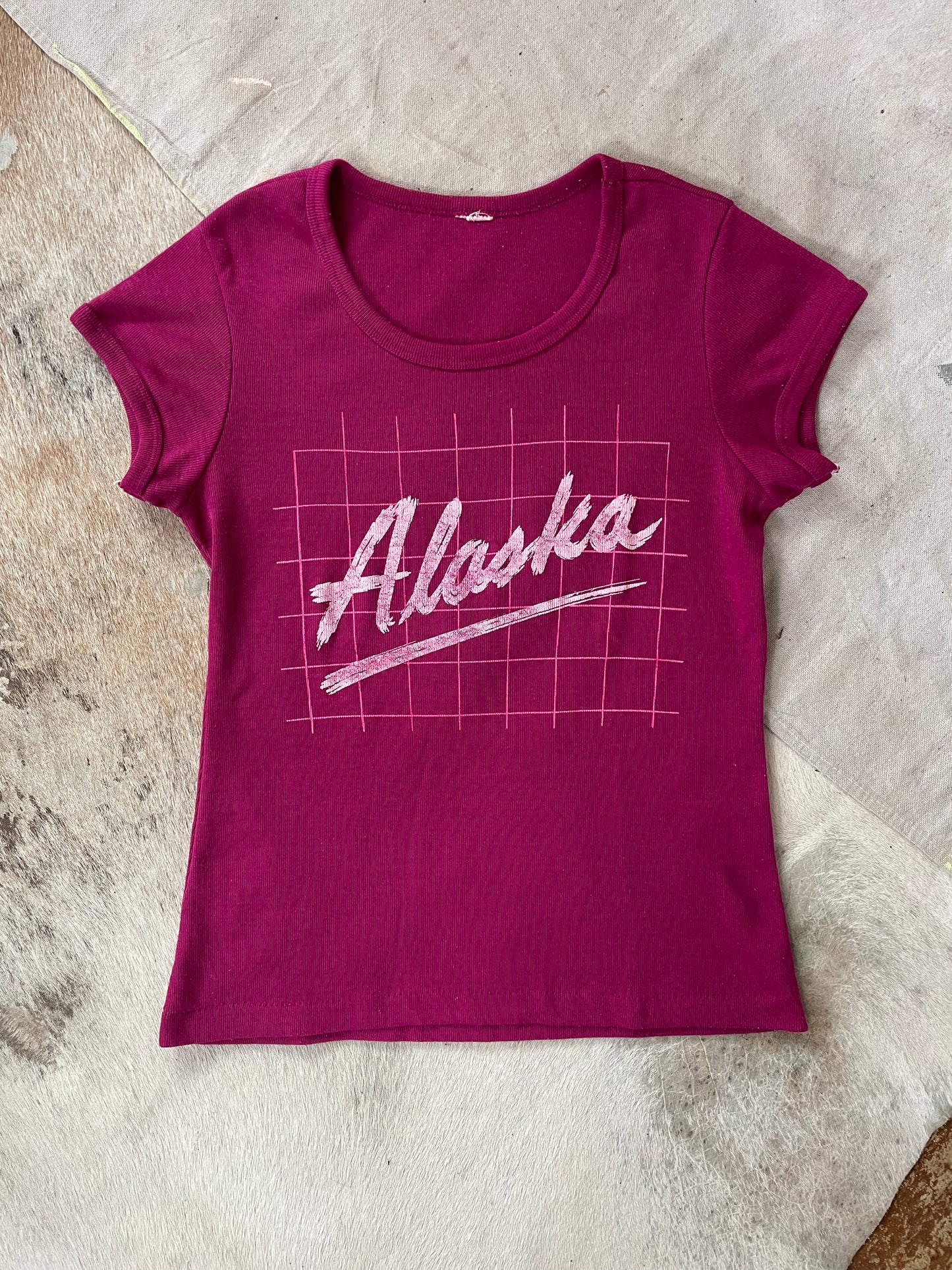80s Alaska Grid Tee