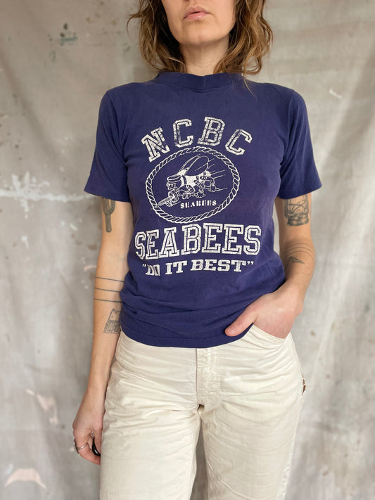 80s NCBC Seabees Do It Best Tee