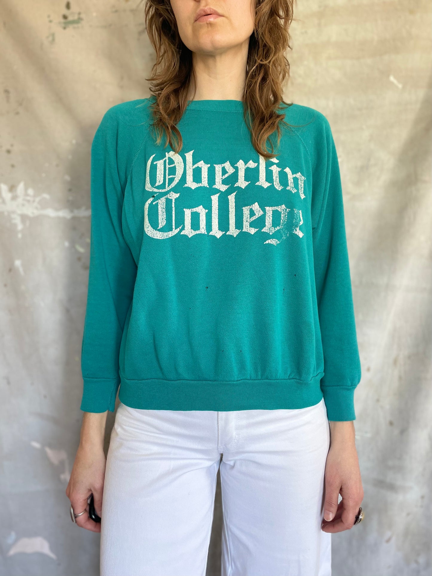 80s Oberlin College Ohio Sweatshirt