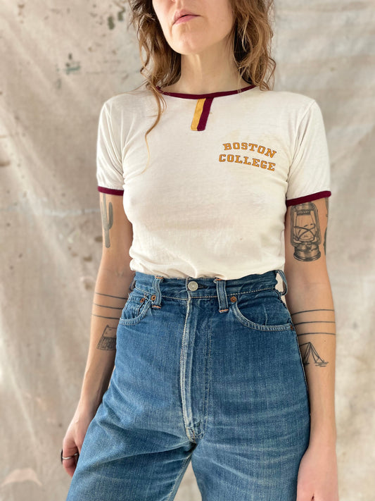 60s Champion Boston College Tee