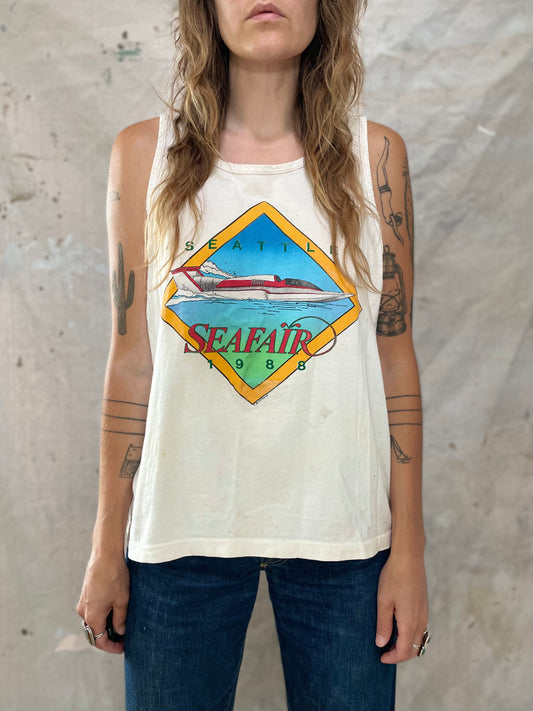 80s Seattle Seafair Tank Top