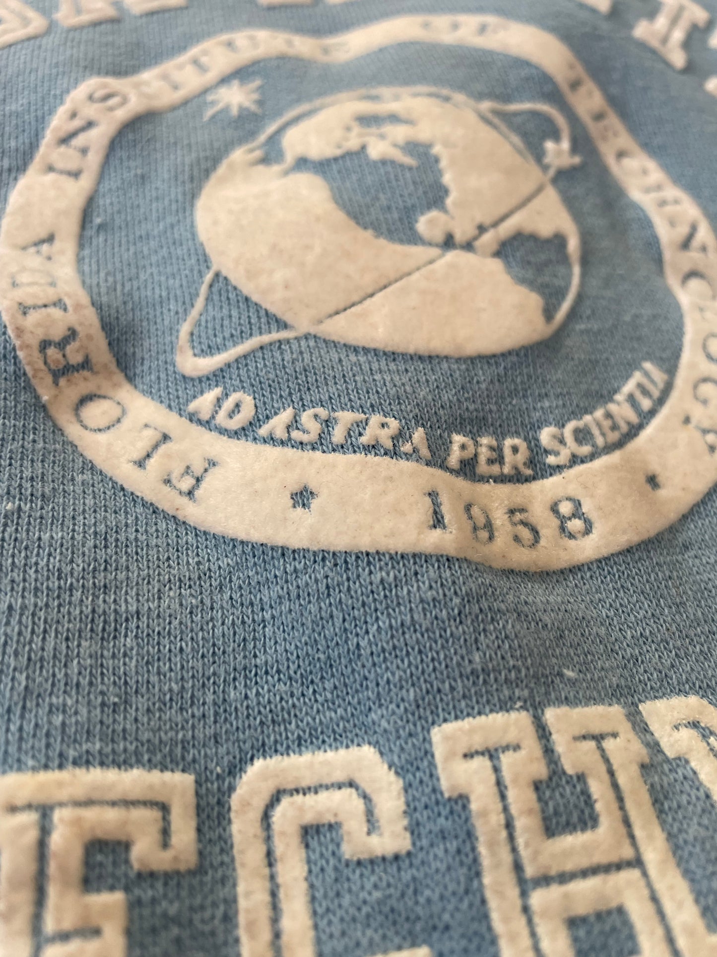 60s Champion Florida Institute Of Technology Short Sleeve Sweatshirt