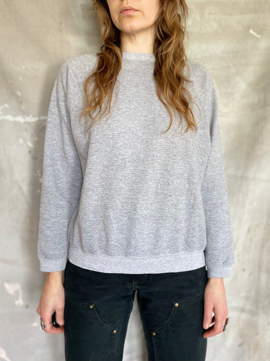 90s Blank Gray Sweatshirt