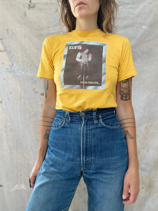 70s Elvis Lives Forever Tee