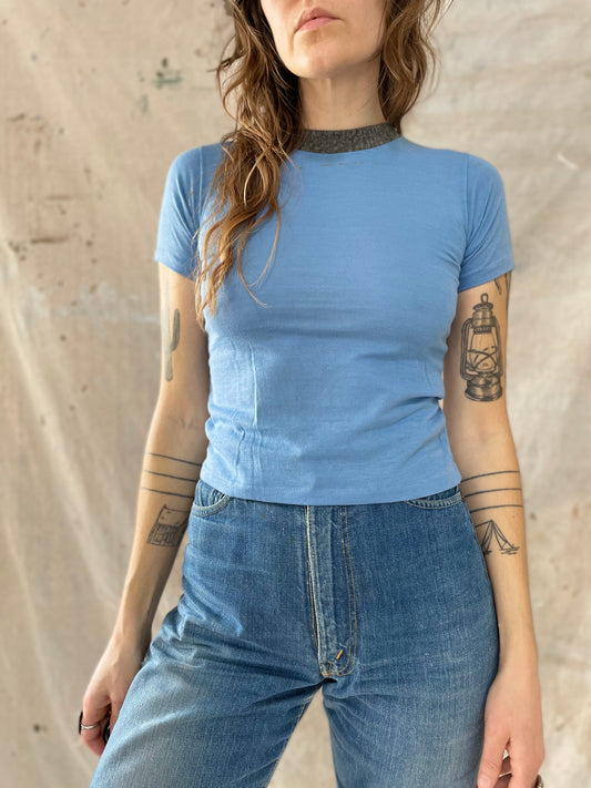 60s Periwinkle Tee