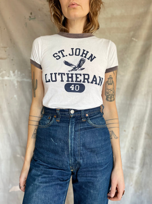 80s Champion St. John Lutheran Tee