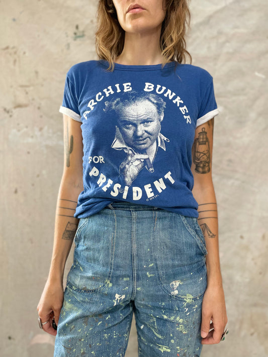 70s Archie Bunker For President Tee