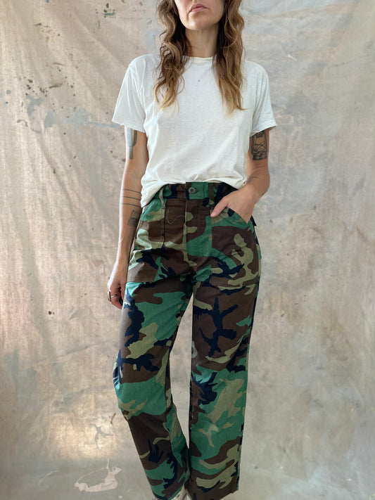 80s Deadstock Camo Pants