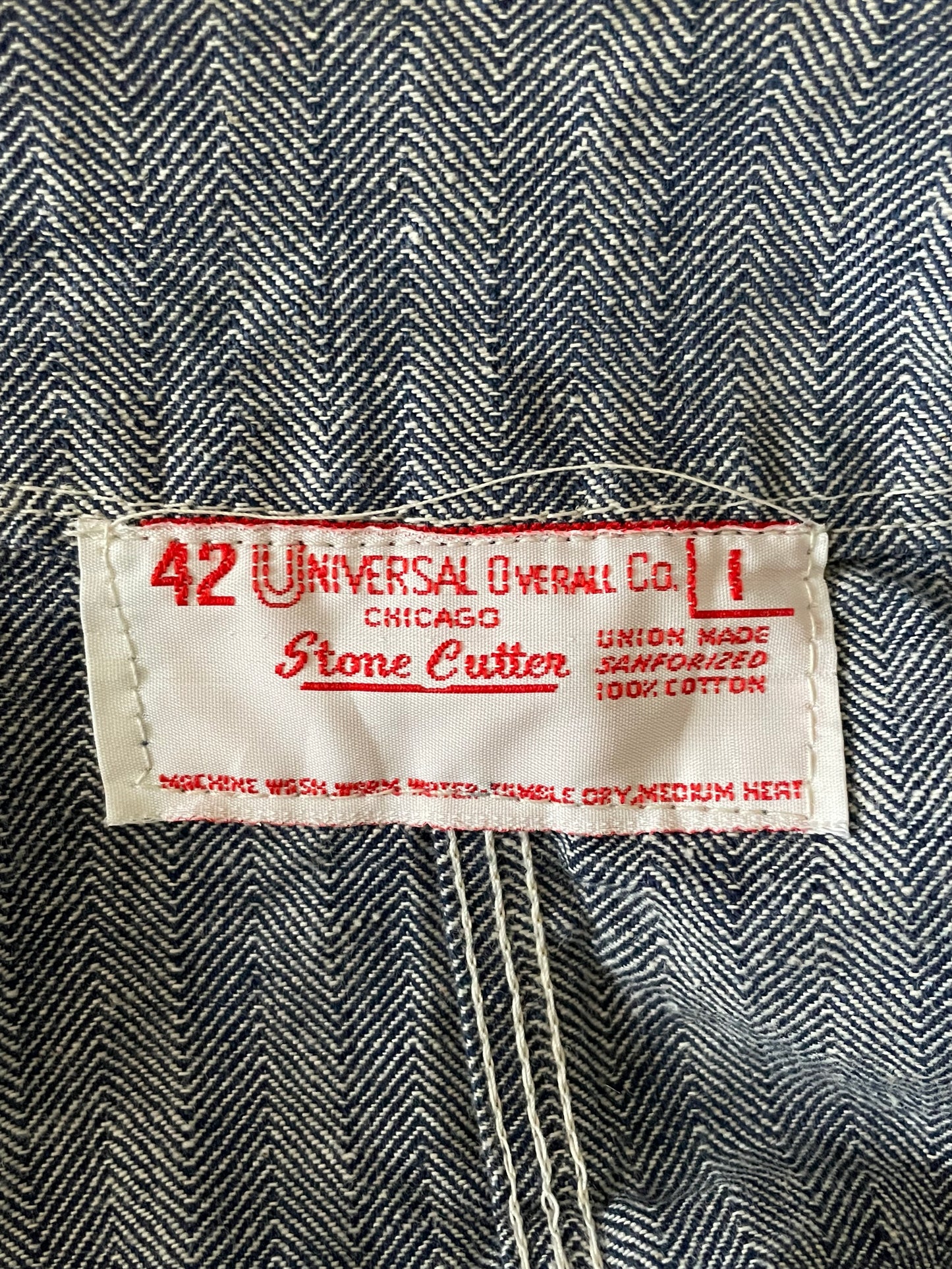 70s Universal Stone Cutter HBT Shop Coat