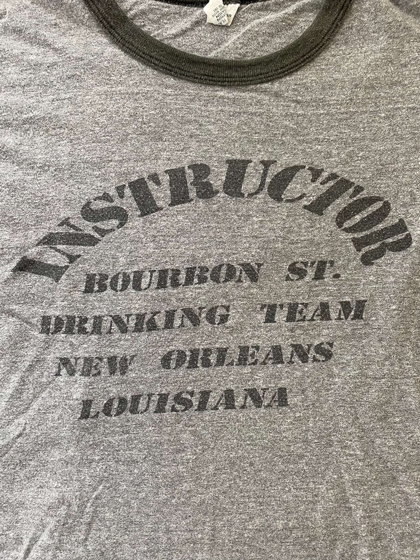 70s Bourbon St. Drinking Team Instructor, New Orleans, LA Tee