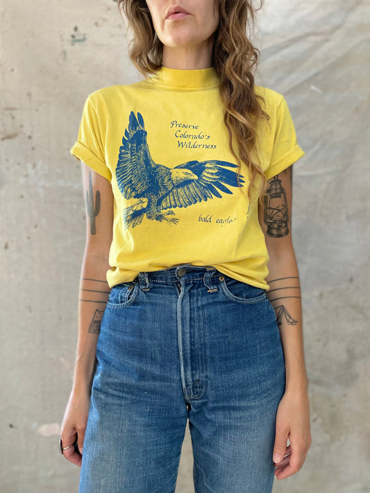 70s Preserve Colorado’s Wilderness Bald Eagle Tee