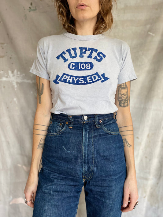 50s Tufts Phys. Ed. Tee