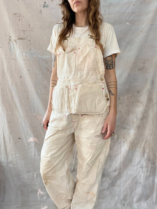 70s/80s Ecru Carhartt Overalls