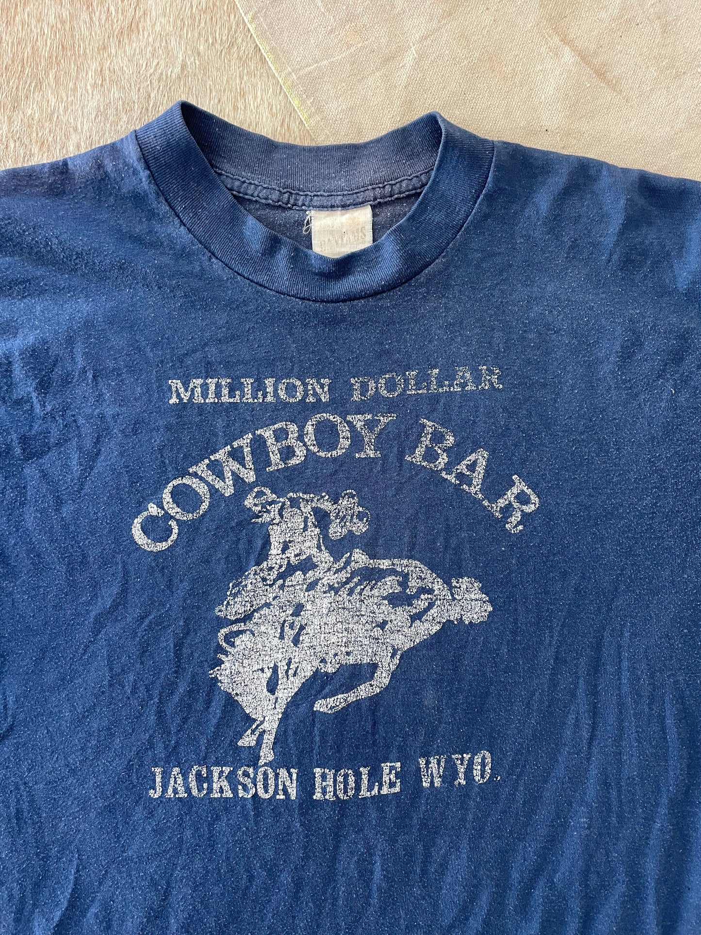 80s Million Dollar Cowboy Bar, Jackson Hole, Wyoming Tee