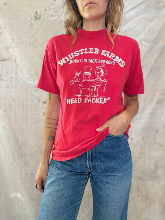 80s Whistler Farms Head Packer Tee