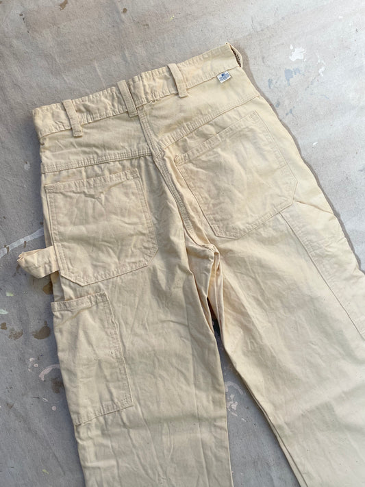 70s Cherokee Ecru Carpenter Pants