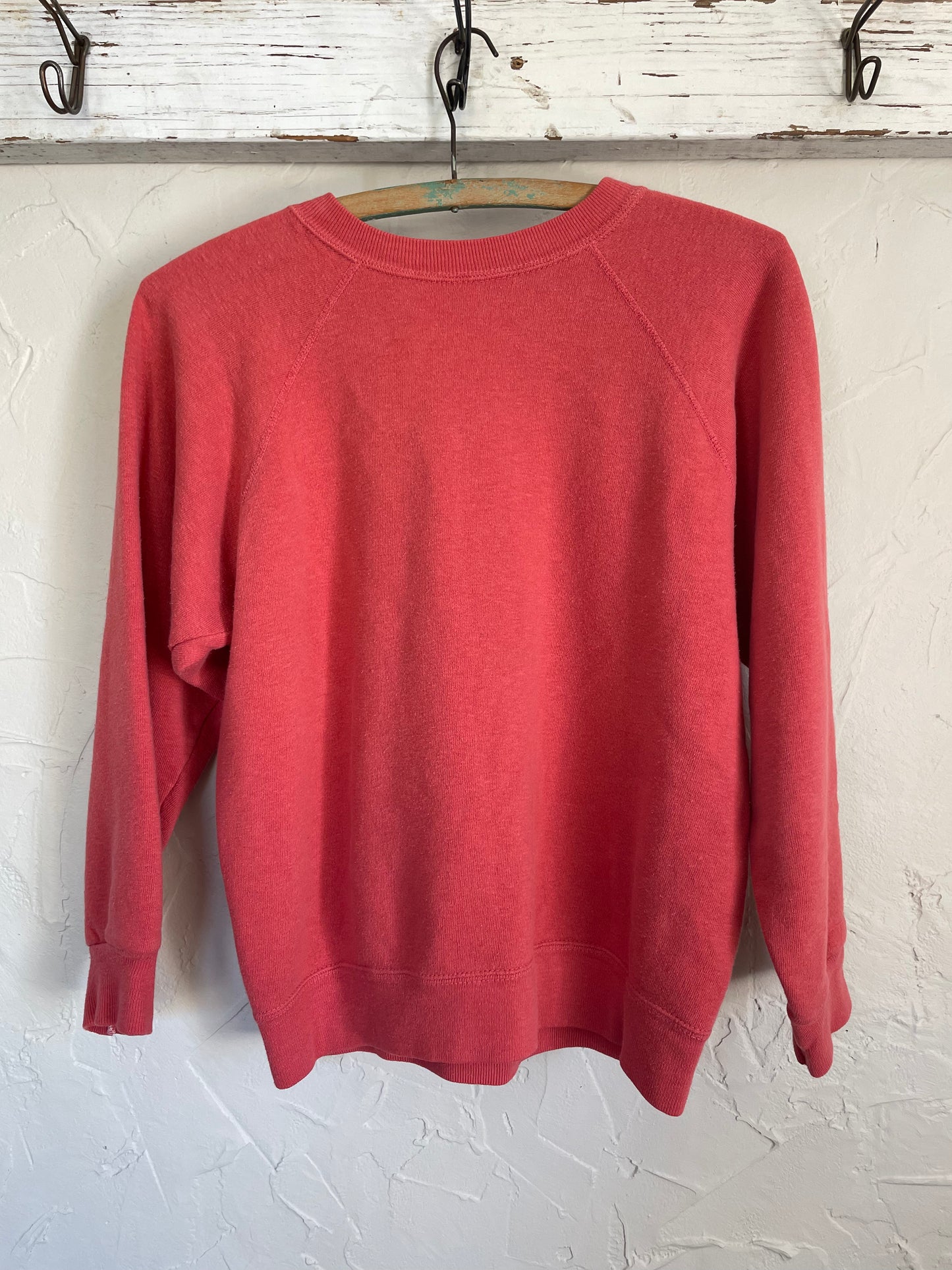 80s Salmon Pink Sweatshirt