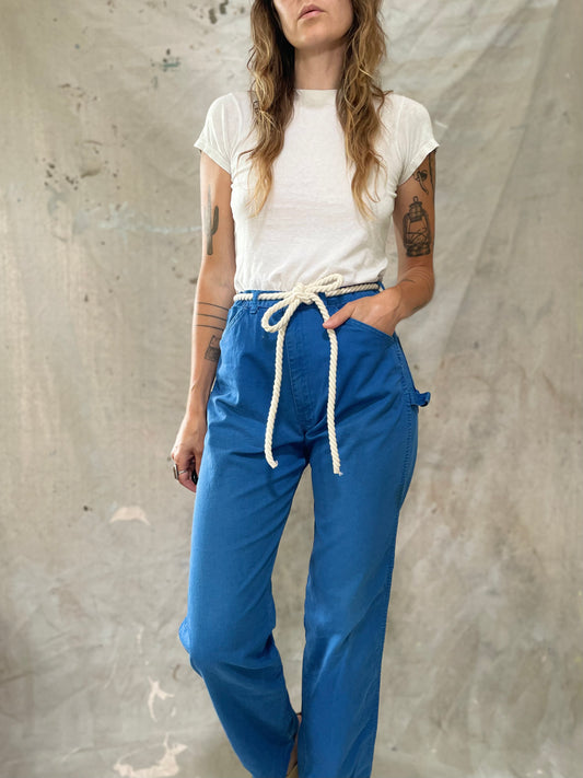 80s Royal Blue DeeCee Carpenter Pants