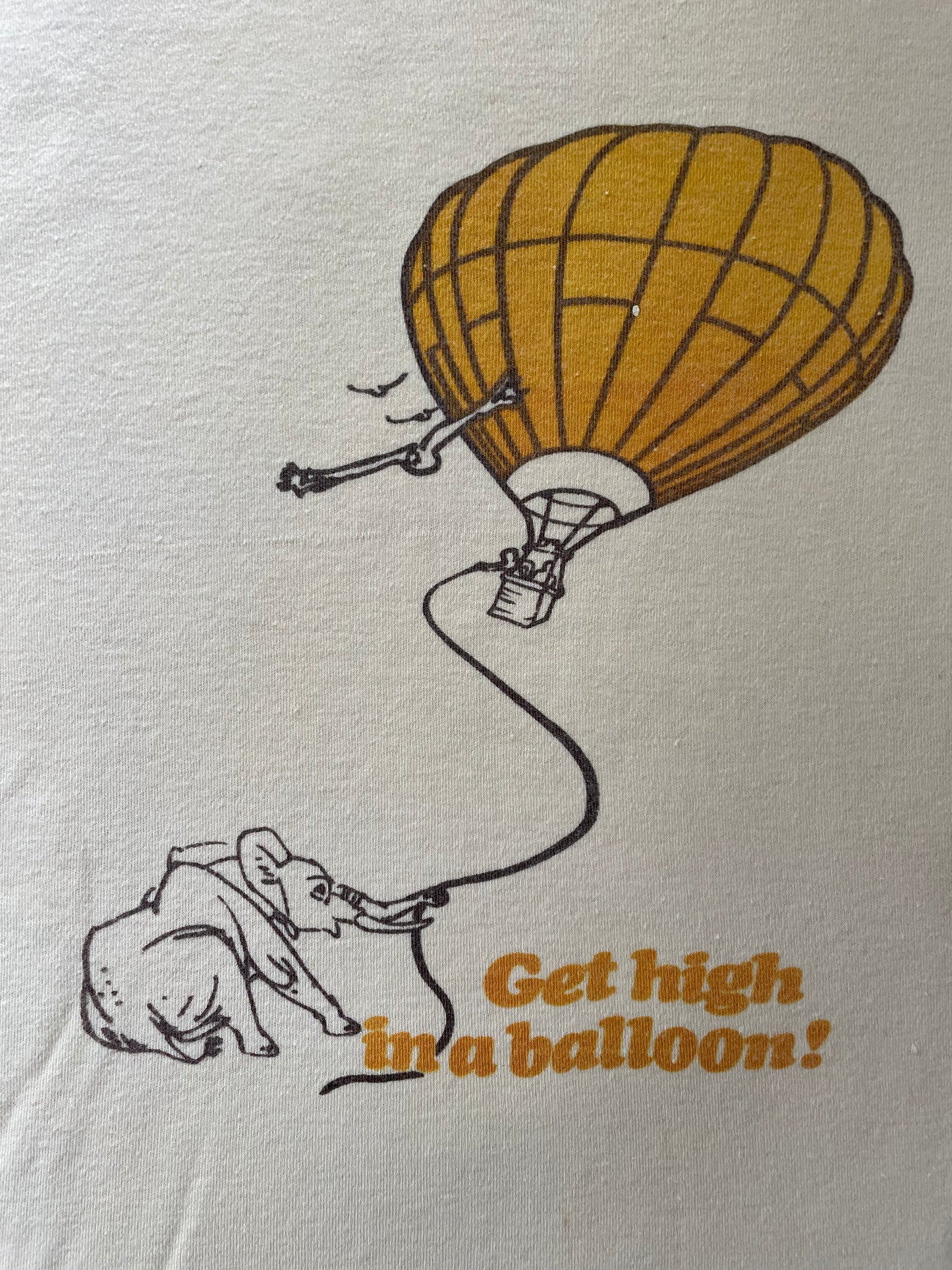 70s Get High In A Balloon! Tee