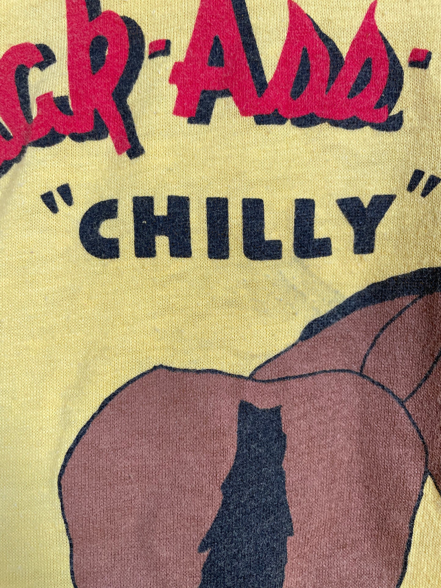 80s Back-Ass-Words Chilly Co., Huntington Beach, California Tee