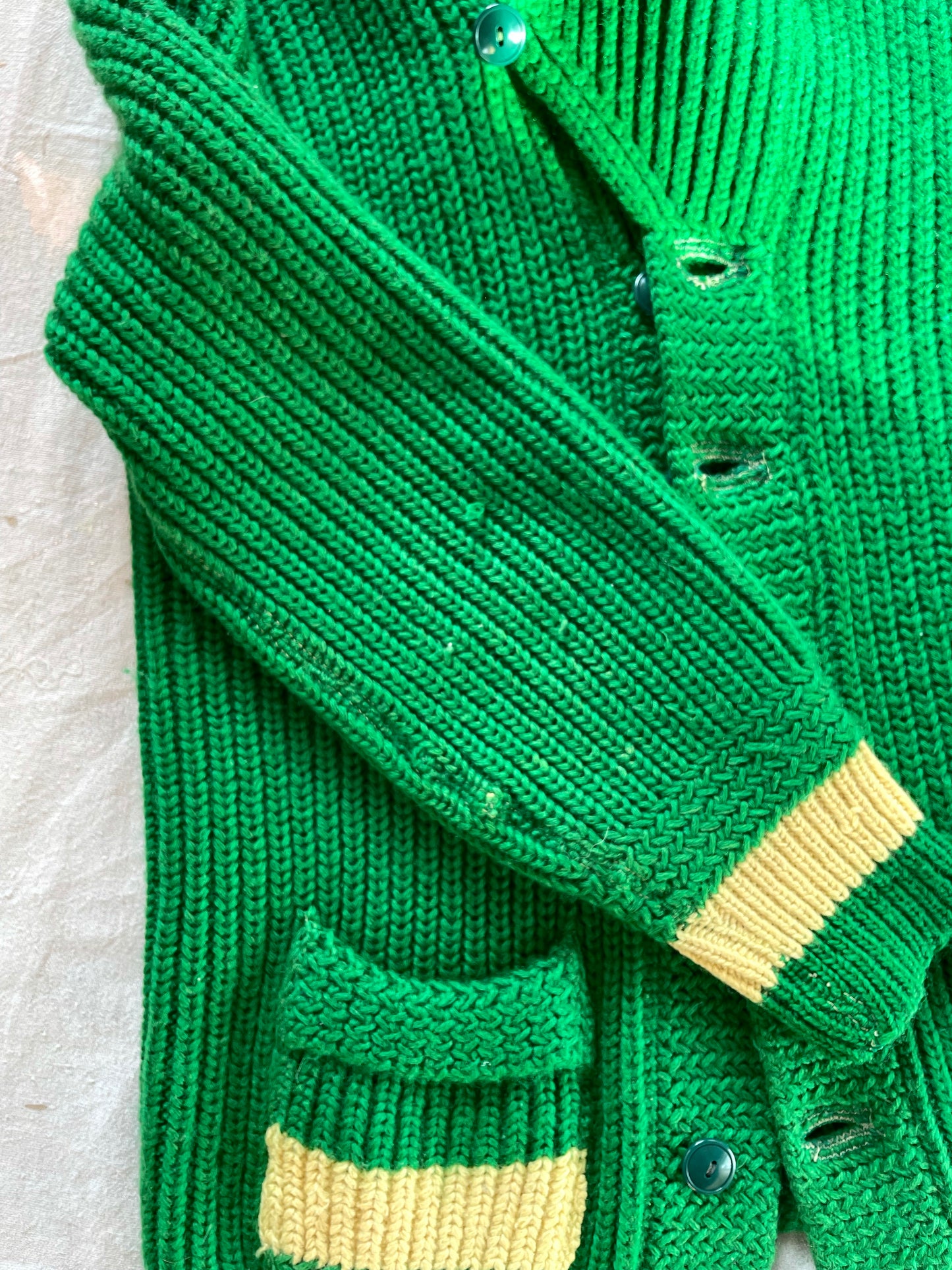 30s/40s Curling Knit Sweater