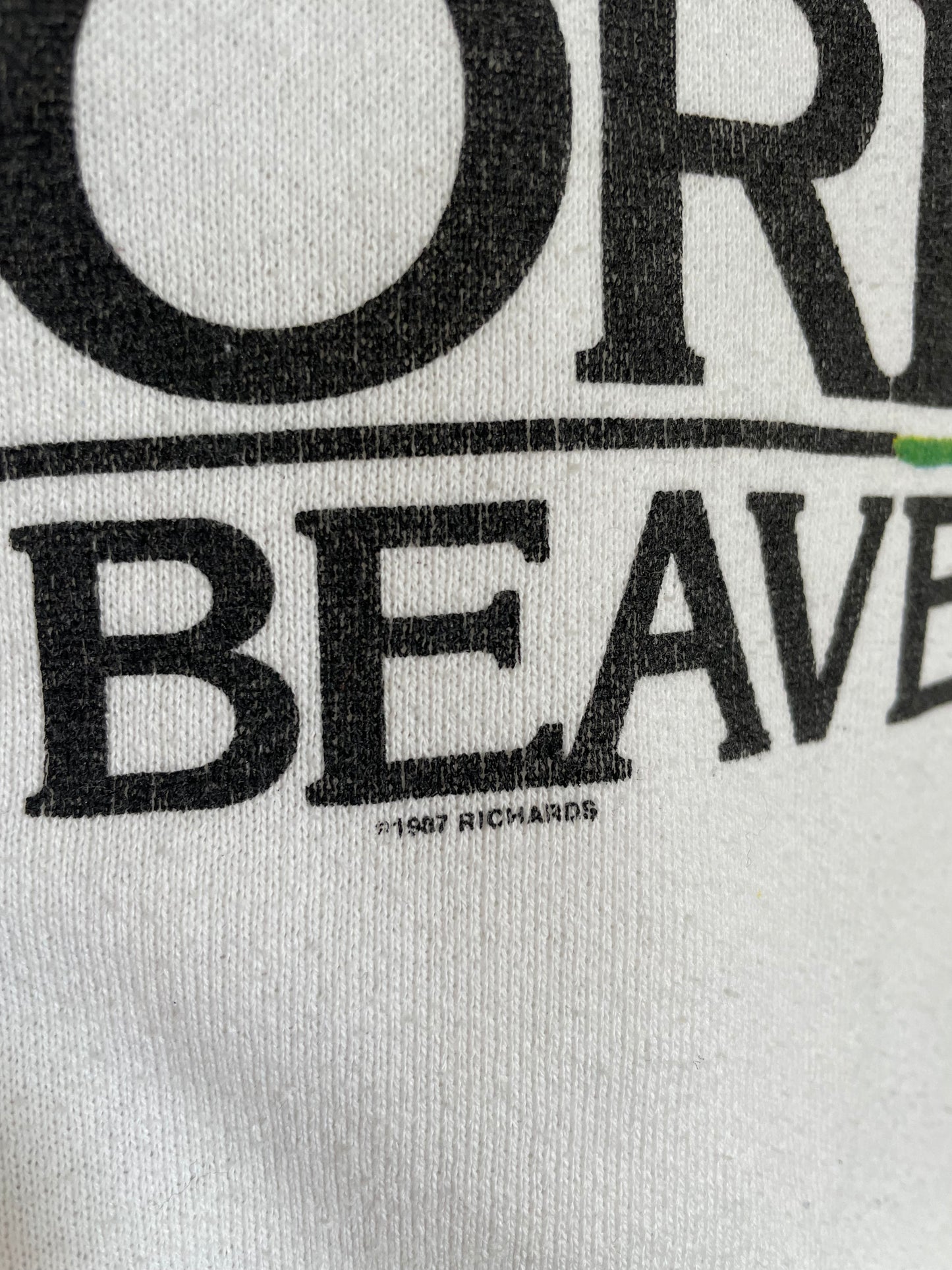 80s Oregon Beaver State Sweatshirt