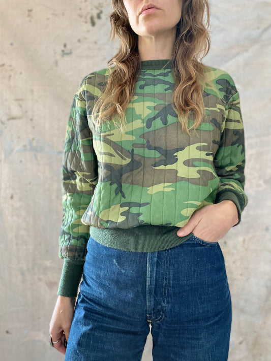 80s Camo Quilted Thermal