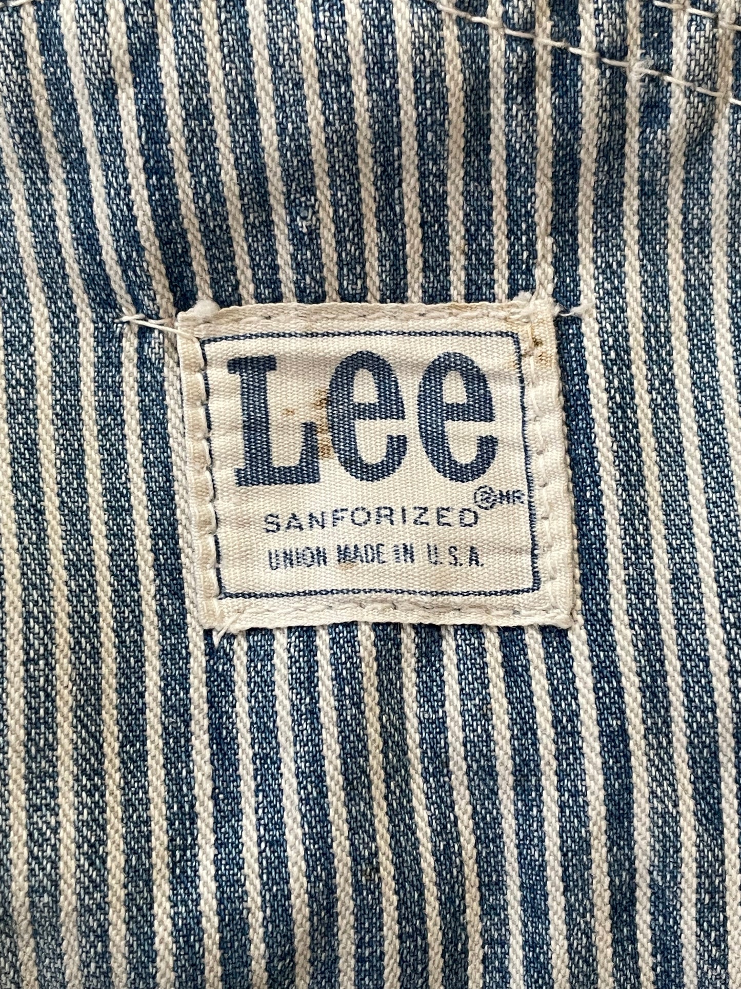60s Lee Hickory Stripe Overalls