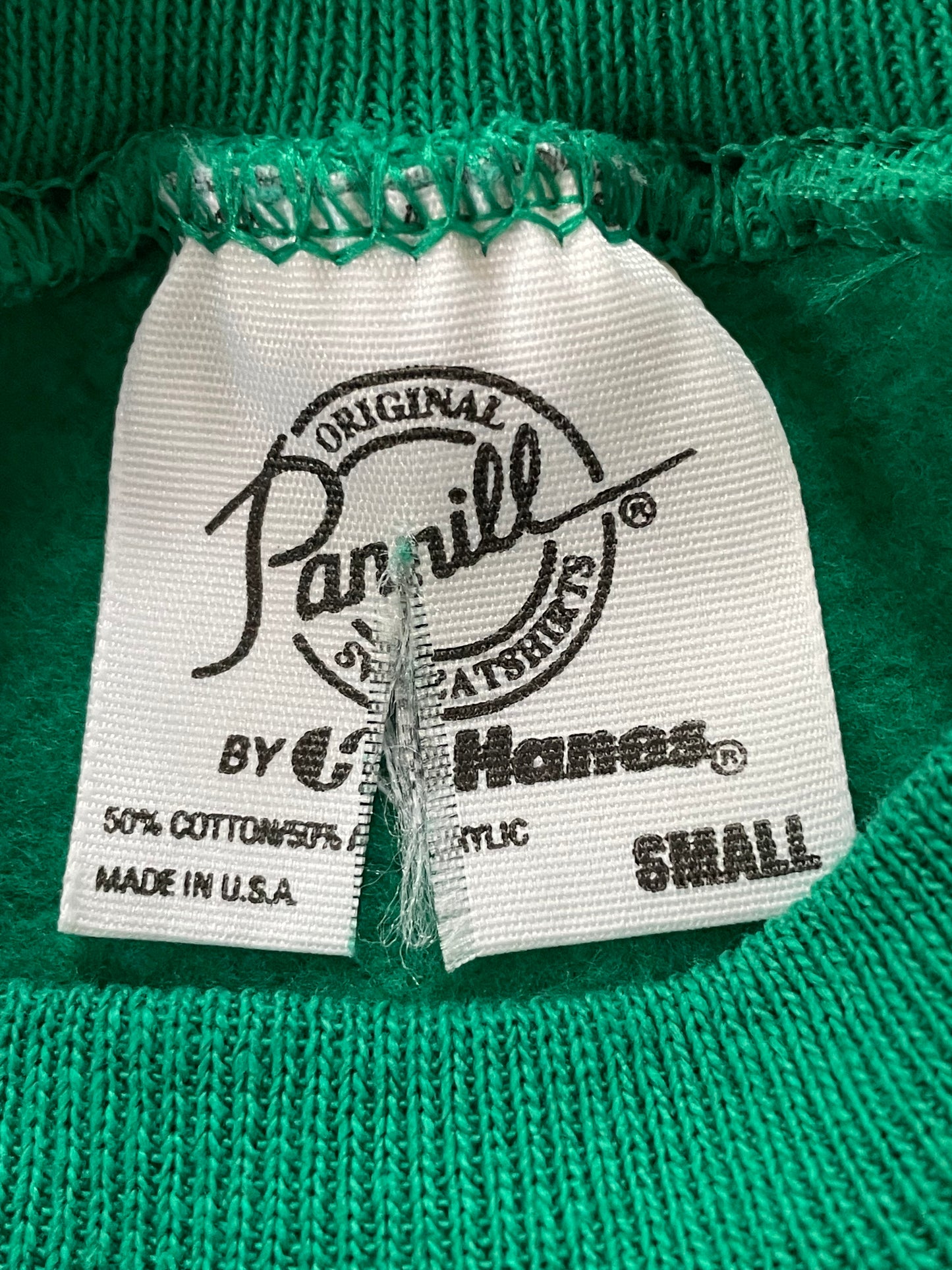 80s Pannill Blank Green Sweatshirt
