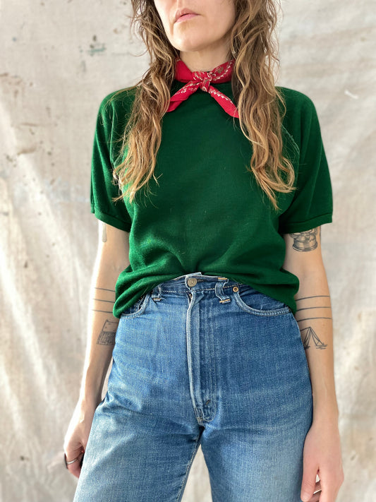 70s Evergreen Short Sleeve Sweatshirt