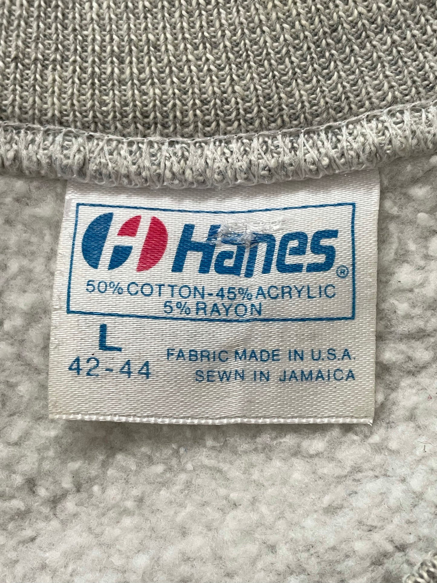 90s Blank Gray Hanes Sweatshirt