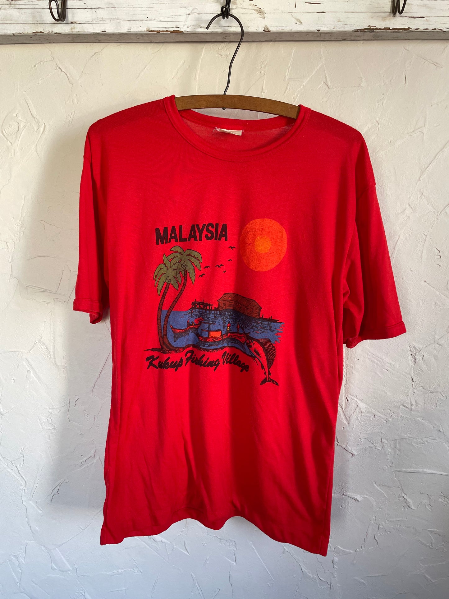 80s Malaysia, Kukup Fishing Village Tee