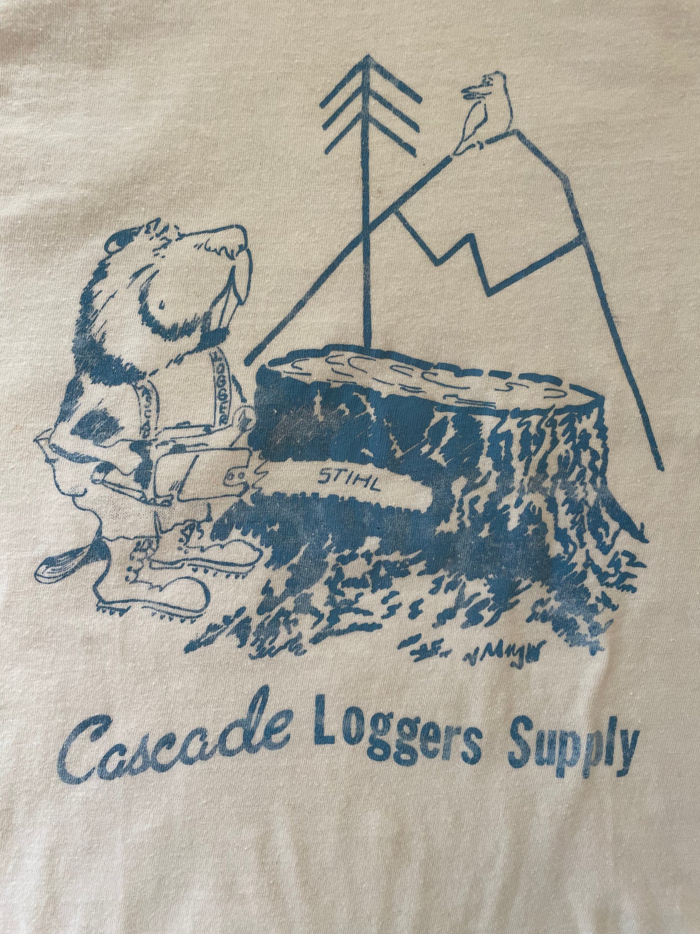 70s/80s Cascade Loggers Supply Tee