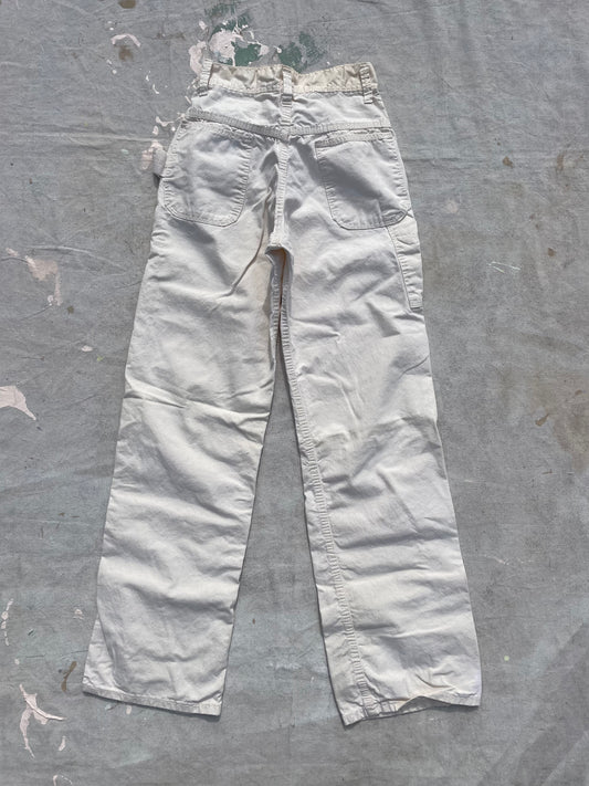 70s Ecru Carpenter Pants