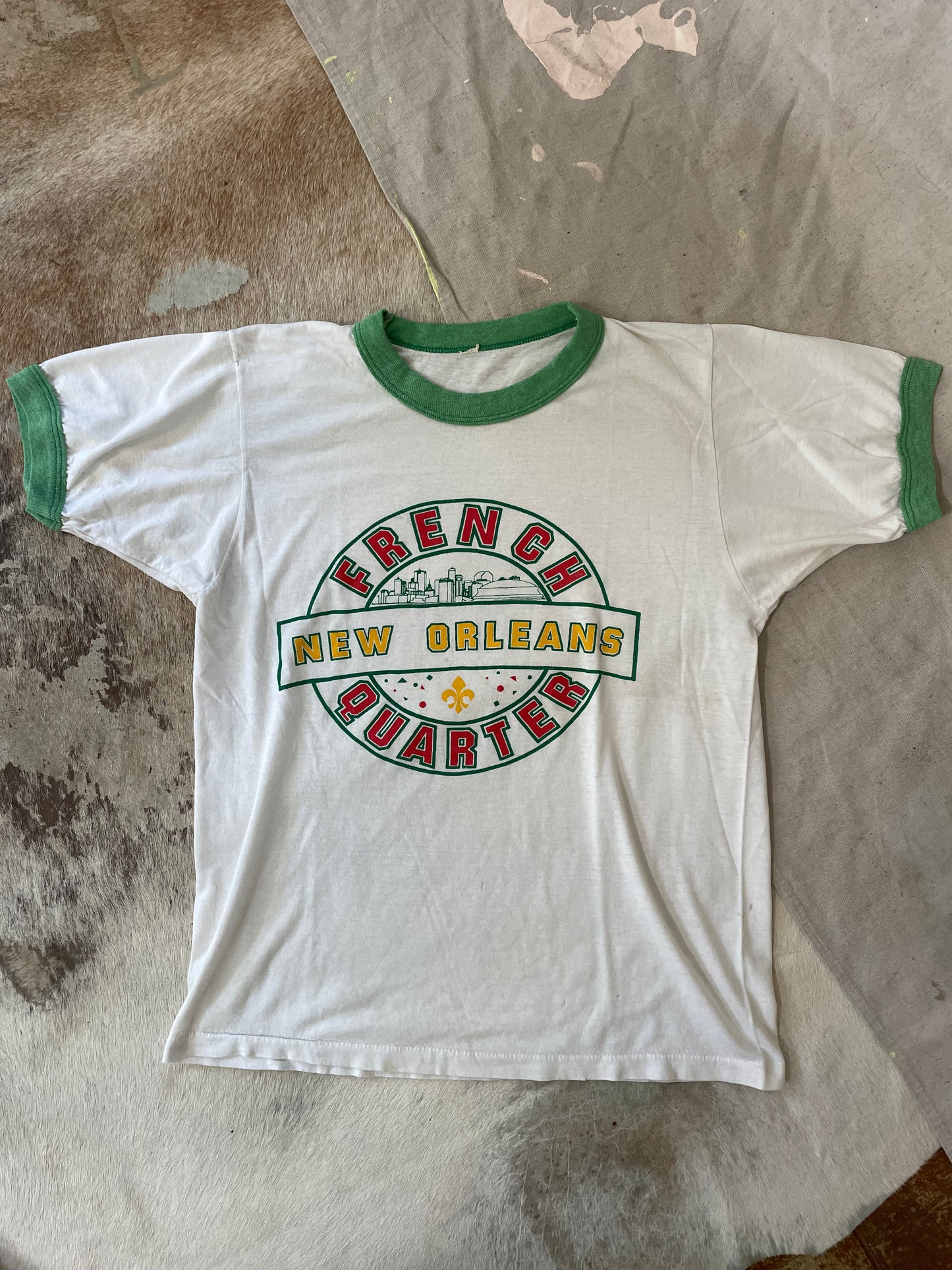 70s French Quarter, New Orleans Ringer Tee